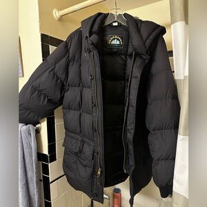 Vintage Eddie Bauer Kara Koram Parka Authentic Goose Down  Jacket Black Sz M